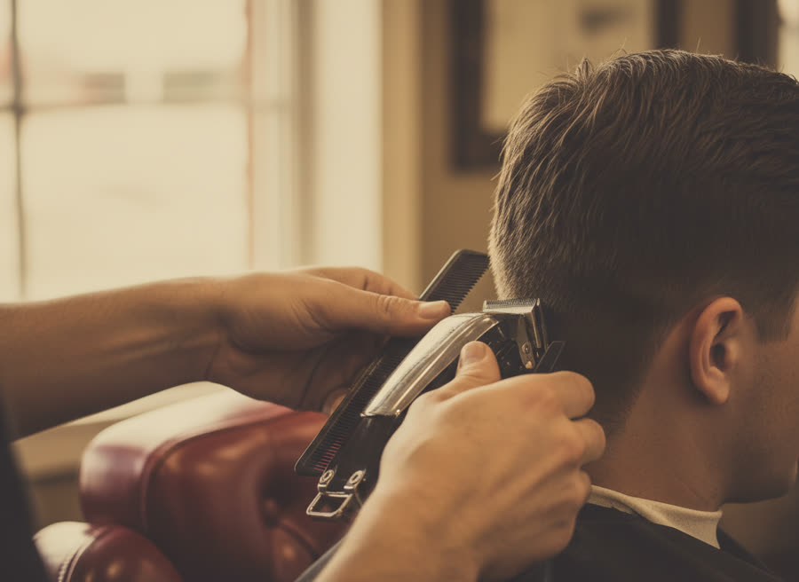 Klassischer Fade — Detailaufnahme (Beispielbild)